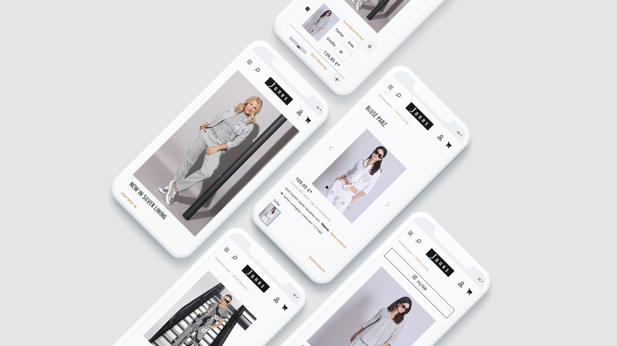 Jones Fashion: Cross-Channel Webshop mit Click & Collect