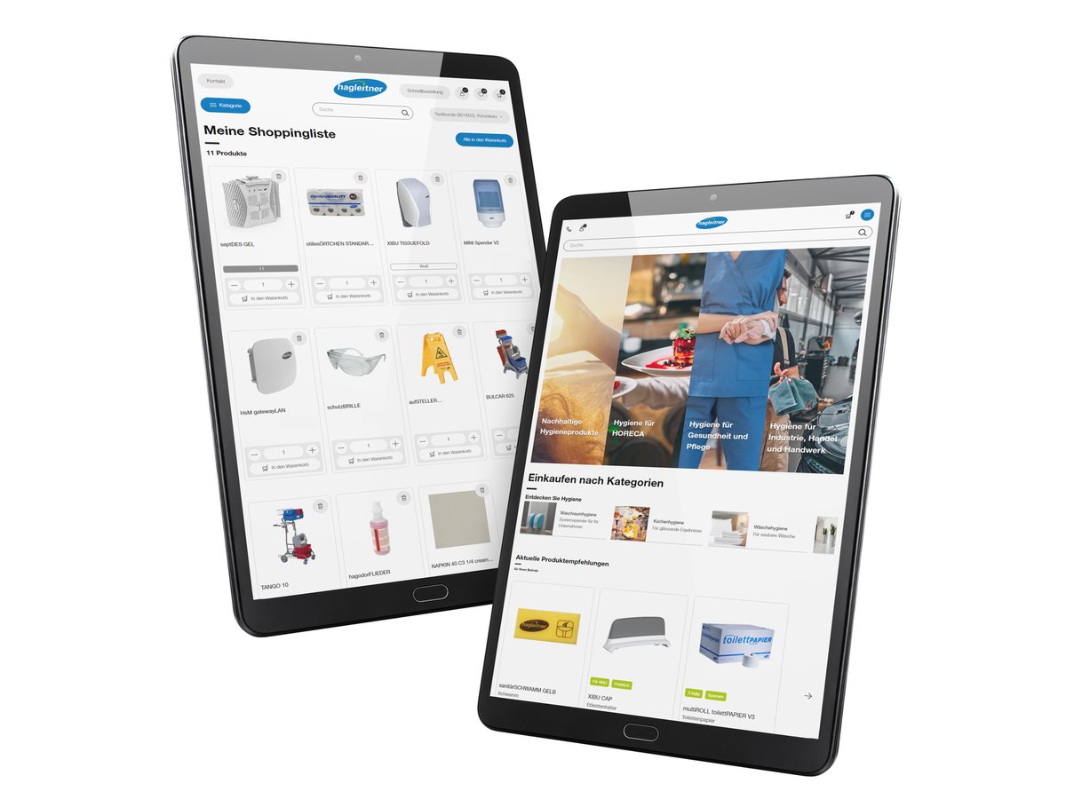 Hagleitner: Relaunch des B2B-Shops mit commercetools