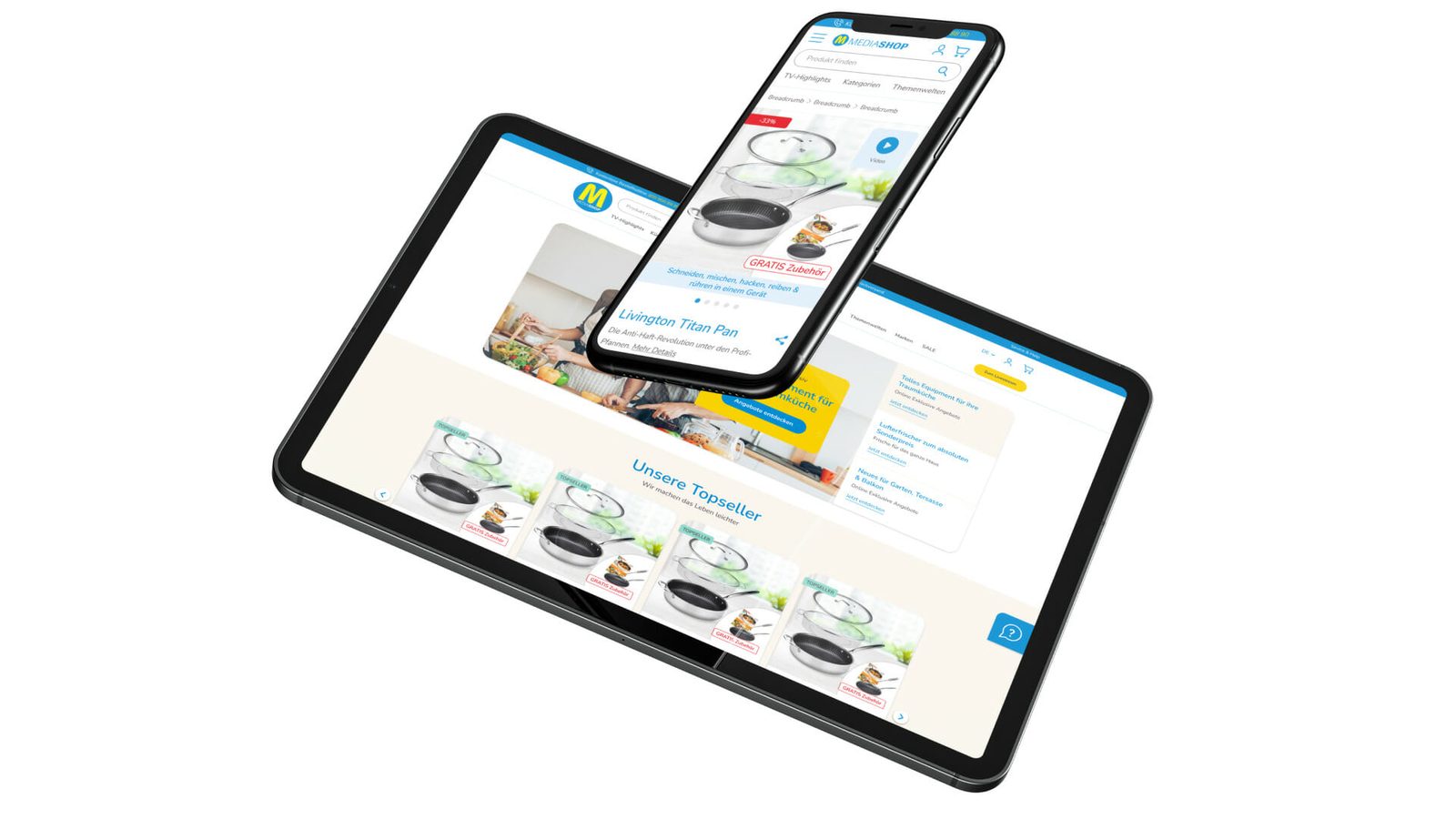 MediaShop: Low-Code Customer Experience Plattform für Teleshopping